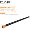 imageCAP Barbell Weighted Workout Bar  520 lb  Multiple Options5 LB  Orange