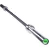 imageCAP Barbell 7Foot Olympic Barbell Pro Series  Olympic ampamp Power Bar OptionsBlackChrome  No Knurled Center New Packaging