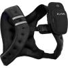 imageCAP Barbell 8LB Weighted Vest  Unisex Workout Vest with Phone Pouch Reflective Strips and Adjustable Fit for Walking Running Cardio and Strength Training  Black or BlueBlack