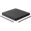 imageCAP Barbell Exercise Puzzle Mats Packs Tiles 24quotx24quot  Multiple OptionsDiamond  Black