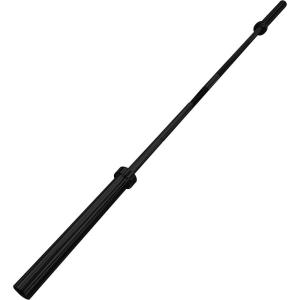 imageCAP Barbell 2Inch Olympic 7 ft Barbell Bars  Multiple OptionsBlack