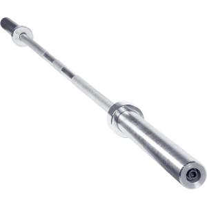 imageCAP Barbell 2Inch Olympic 7 ft Barbell Bars  Multiple OptionsChrome