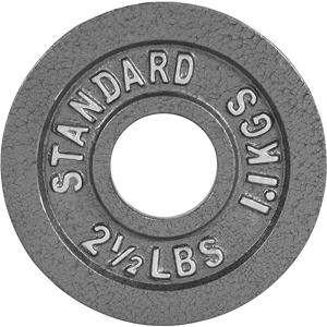 imageCAP Barbell 2Inch Olympic Weight Plate  Multiple OptionsClassic  Grey