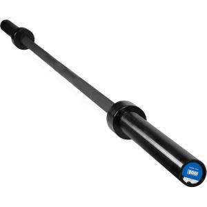 imageCAP Barbell 7Foot Olympic Barbell Pro Series  Olympic ampamp Power Bar OptionsTHE BOSS  Black  Center Knurl