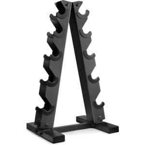 imageCAP Barbell AFrame Dumbbell Weight Rack  Color SeriesCarbon