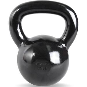 imageCAP Barbell Cast Iron Kettlebell  Coated Options Singles and Sets Multiple Weight Choices11 Pounds