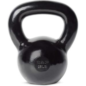 imageCAP Barbell Cast Iron Kettlebell  Coated Options Singles and Sets Multiple Weight Choices243 Pounds