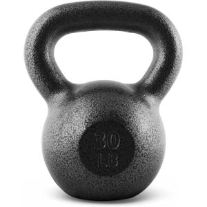 imageCAP Barbell Cast Iron Kettlebell  Coated Options Singles and Sets Multiple Weight Choices30 lb