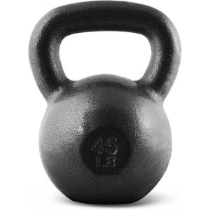 imageCAP Barbell Cast Iron Kettlebell  Coated Options Singles and Sets Multiple Weight Choices45 lb