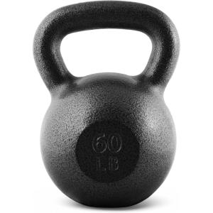 imageCAP Barbell Cast Iron Kettlebell  Coated Options Singles and Sets Multiple Weight Choices600 Pounds
