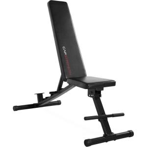 imageCAP Barbell MultiPurpose Adjustable Utility Strength Training Weight Bench  Multiple OptionsECONOMY