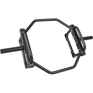 imageCAP Barbell Olympic Trap Bar and Shrug Bar for DeadliftsBlack