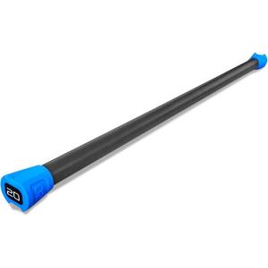 imageCAP Barbell Weighted Workout Bar  520 lb  Multiple Options20 LB  Blue