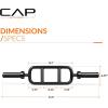 imageCAP Barbell 34quot Olympic Triceps Bar Black OBIS34SB