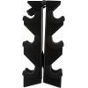 imageCAP Barbell AFrame Dumbbell Rack Multiple Color OptionsBlack  Holds 3 pairs