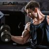 imageCAP Barbell Adjustable Dumbbell Weight Set  Multiple OptionsBlack  50 LB  Pair