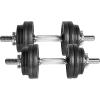 imageCAP Barbell Adjustable Dumbbell Weight Set  Multiple OptionsBlack  60 LB Pair