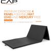 imageCAP Barbell All Purpose Folding Anti Tear Exercise Training Aerobic Fitness Gym ampamp Gymnastics Balance Mat  Multiple optionsBlack
