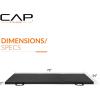 imageCAP Barbell All Purpose Folding Anti Tear Exercise Training Aerobic Fitness Gym ampamp Gymnastics Balance Mat  Multiple optionsBlack