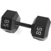 imageCAP Barbell Cast Iron Hex Dumbbell  Multiple OptionsBlack  Single