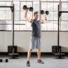 imageCAP Barbell Cast Iron Hex Dumbbell  Multiple OptionsBlack  Single