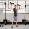 imageCAP Barbell Cast Iron Hex Dumbbell  Multiple OptionsGray  Single