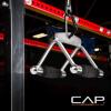 imageCAP Barbell Deluxe Double D Handle with Rubber Handgrips