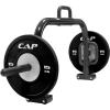 imageCAP Barbell Deluxe Open Trap Bar  Hex ampamp Shrug Bar for Olympic ampamp Standard PlatesBlack