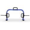imageCAP Barbell Deluxe Open Trap Bar  Hex ampamp Shrug Bar for Olympic ampamp Standard PlatesBlue