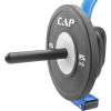 imageCAP Barbell Deluxe Open Trap Bar  Hex ampamp Shrug Bar for Olympic ampamp Standard PlatesBlue