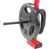 imageCAP Barbell Deluxe Open Trap Bar  Hex ampamp Shrug Bar for Olympic ampamp Standard PlatesRed