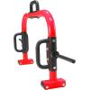 imageCAP Barbell Deluxe Open Trap Bar  Hex ampamp Shrug Bar for Olympic ampamp Standard PlatesRed