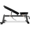imageCAP Barbell Deluxe Utility Weight Bench Color SeriesGray  Square Backpad