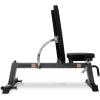 imageCAP Barbell Deluxe Utility Weight Bench Color SeriesGray  Square Backpad