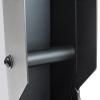 imageCAP Barbell Dumbbell storage Rack  Various OptionsSilver