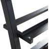 imageCAP Barbell HeavyDuty Dumbbell Rack Pound Dumbbell Pairs3Tier