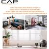 imageCAP Barbell Interlocking EVA Foam Carpet Puzzle Mat Floor Tiles  24quot x 24quot x 12quot  Multiple Color OptionsCarpet Top  Black