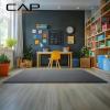imageCAP Barbell Interlocking EVA Foam Carpet Puzzle Mat Floor Tiles  24quot x 24quot x 12quot  Multiple Color OptionsCarpet Top  Gray