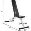 imageCAP Barbell Multi Purpose Adjustable Utility Bench Color SeriesWhite