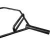 imageCAP Barbell Olympic Hex Trap Bar with Combo Grips Black