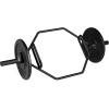 imageCAP Barbell Olympic Hex Trap Bar with Combo Grips Black