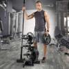 imageCAP Barbell Olympic Plate Tree Storage Rack Multiple ColorsBlack