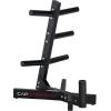 imageCAP Barbell Olympic Plate Tree Storage Rack Multiple ColorsBlack
