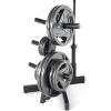 imageCAP Barbell Olympic Plate Tree Storage Rack Multiple ColorsBlack