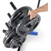 imageCAP Barbell Olympic Plate Tree Storage Rack Multiple ColorsBlue