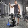imageCAP Barbell Olympic Plate Tree Storage Rack Multiple ColorsBlue