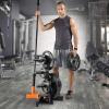 imageCAP Barbell Olympic Plate Tree Storage Rack Multiple ColorsOrange