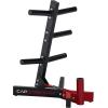 imageCAP Barbell Olympic Plate Tree Storage Rack Multiple ColorsRed