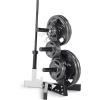 imageCAP Barbell Olympic Plate Tree Storage Rack Multiple ColorsWhite