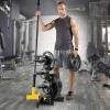 imageCAP Barbell Olympic Plate Tree Storage Rack Multiple ColorsYellow
